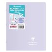 3037929514810-Clairefontaine Koverbook Blush - Cahier polypro 17 x 22 cm - 96 pages - grands carreaux (Seyes) - disponible dans différentes--3