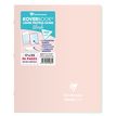 3037929514810-Clairefontaine Koverbook Blush - Cahier polypro 17 x 22 cm - 96 pages - grands carreaux (Seyes) - disponible dans différentes--5