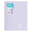 3037929814811-Clairefontaine Koverbook Blush - Cahier polypro 24 x 32 cm - 96 pages - grands carreaux (Seyes) - disponible dans différentes--3