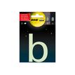8711234005038-Pickup Glow in the dark - Étiquette autocollante phosphorescente 100 mm - Lettre B-Avant-0