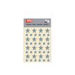 8410782118077-Apli - 3 feuilles gommettes étoile - hologramme argenté-Avant-0