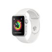 190198805942-Apple Watch Series 3 (GPS) - montre connectée - 8 Go - boitier en aluminium argent / Bracele-Angle droit-0