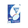 Clairefontaine Trophée - Papier couleur - A4 (210 x 297 mm) - 160 g/m² - Ramette de 50 feuilles - bleu