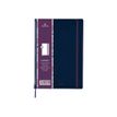 3108725881311-Oberthur Carmen - Carnet de notes rigide A5 - ligné - bleu-Avant-1