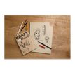 3329689758154-Clairefontaine Kraft - bloc encollé - A4 - 50 feuilles-Avant-2