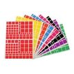 3270241192209-Apli - 10 feuilles gommettes carrées - coloris assortis-Avant-0