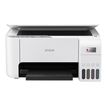 8715946684253-Epson EcoTank L3256 - imprimante multifonction jet d'encre couleur A4 - USB, Wi-Fi - blanc-Avant-2