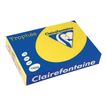 Clairefontaine Trophée - Papier couleur - A4 (210 x 297 mm) - 160 g/m² - Ramette de 250 feuilles - jaune soleil