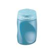 4006381415866-STABILO Easysharpener - Taille crayon - 3 trous - pour gaucher - bleu-Avant-0