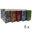 3130632898205-Exacompta Annonay - 5 Boîtes de transfert - dos 120 mm - toile couleurs assorties--0