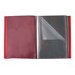 3135250962710-Viquel Propyglass - Porte vues personnalisable - 40 vues - A4 - rouge-Avant-0