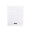 Calligraphe 8000 - Cahier polypro 24 x 32 cm - 96 pages - grands carreaux (Seyes) - transparent