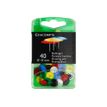 3364220140166-Exacompta - 40 Punaises - couleurs opaques assorties-Avant-1