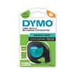 5411313912044-Dymo LetraTAG - Ruban d'étiquettes plastique auto-adhésives - 1 rouleau (12 mm x 4 m) - fond vert éc--0