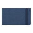 Agenda semainier - 1 semaine sur 2 pages - 14 x 8 cm - bleu galactique - Legami Colours Collection