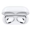 2010000112274-Apple AirPods 3e gen - Kit main libre - Ecouteurs sans fil avec micro - intra-auriculaire - blanc-Haut-3
