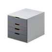 Durable Varicolor - Module de classement 4 tiroirs - multicolore