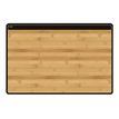 3462159017983-Silva by CEP - Sous-main avec rabat transparent - 58,5 x 38,5 cm - noir, bambou-Avant-0