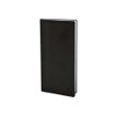 Agenda Tocana Italnote - 1 semaine sur 2 pages - 8,8 x 17 cm - noir - Quo Vadis