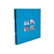 3130630151159-Exacompta Milano - Album photos 32 x 32 cm - 60 pages - bleu-Angle gauche-1