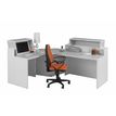 3483600288912-Banque d'accueil en angle à 90° SUNDAY - L83 x H74 x P83 - Gris--2