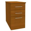 0404000124375-Caisson bout de bureau IRIS - L43 x P80 cm - imitation Merisier--0