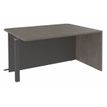 3253310481688-Banque d'accueil Module d'extrémité PMR OLA - L100 x H72,5 x P115 cm - structure carbone, plateau ch