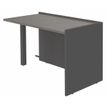 3253310403000-Banque d'accueil Retour direct bas OLA - L82,5 x H75,5 x P62,5 cm - structure carbone, plateau chêne g--0