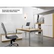 3483600174598-Bureau bois SLIVER - 190 cm - Pieds métal - Noyer et bronze--4