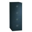 Classeur métallique monobloc professionnels - 4 tiroirs - H132 x L41 x P62 cm - anthracite