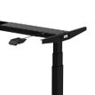 3760350281173-Bureau électrique UGO - L140x80cm - pieds noirs - plateau imitation chêne Stone--7