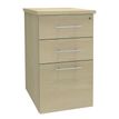 0404000124696-Caisson bout de bureau EXPRIM/LOFTER - L47 x P60 cm - imitation Erable--0