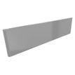 Voile de fond pour bureau EVIDENCE - largeur 120 cm - aluminium