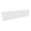 Voile de fond pour bureau EVIDENCE - largeur 160 cm - blanc