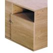3253310134676-Porte pour console LEVEL/STEELY/WOODY/URBAN - imitation chêne clair--0