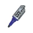 3474374500027-Pentel MAXIFLO - Marqueur effaçable - pointe ogive large - bleu-Gros plan-2