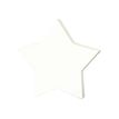 Décopatch - Forme à décorer - petite étoile pleine - 12 cm - blanc