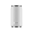 3614300018572-Les Artistes Paris - Canette isotherme - blanc - 280 ml - acier inoxydable-Avant-0