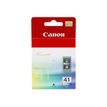 4960999641485-Canon CL-41 - cyan, magenta, jaune - cartouche d'encre originale-Avant-0