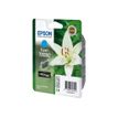 0400000592404-Epson T0592 Orchidée - cyan - cartouche d'encre originale-Angle droit-2