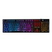 3760162063028-The G-Lab KEYZ IRIDIUM - clavier gamer filaire - Azerty - rétroéclairé -Avant-0