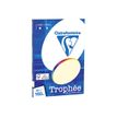 Clairefontaine Trophée - Papier couleur - A4 (210 x 297 mm) - 160 g/m² - Ramette de 50 feuilles - ivoire
