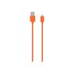 JAYM POP Collection - Câble USB vers Lightning - 1.5 m - orange