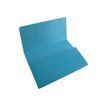 3130632483272-1928 by Exacompta - 25 Chemises poche - 265 gr - turquoise-Angle gauche-1