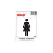 Pickup - Pictogramme - Femmes  - 100 x 100 mm