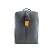 Nava Flat Medium - Sac à dos plat pour ordinateur portable 15,6" - gris/orange