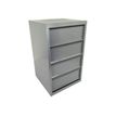 Meuble à clapets - 4 clapets - aluminium