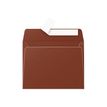 3329680052312-Pollen - 20 Enveloppes - 90 x 140 mm - 120 g/m² - chocolat-Avant-0