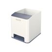 4002432113668-Leitz WOW - Pot à crayons blanc/gris-Angle droit-1