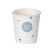 3504083141041-CGMP - 50 Gobelets en carton 12 cl - Taille 4.5 cm - hauteur 6.2 cm-Avant-0